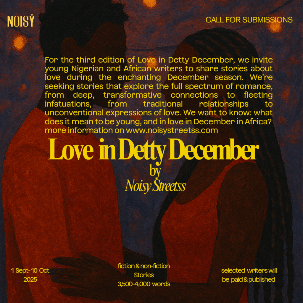 Noisy Streets Opens Submissions for Love in Detty December Anthology